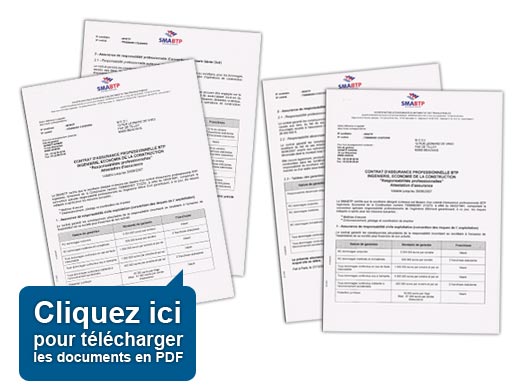 Télécharger les assurances en PDF